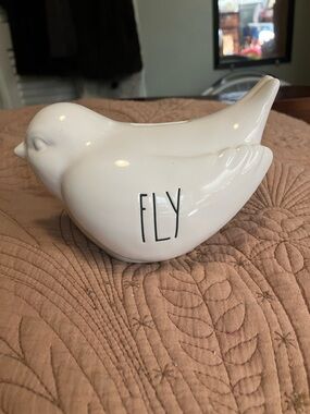 Rae Dunn Ceramic Bird Bank
